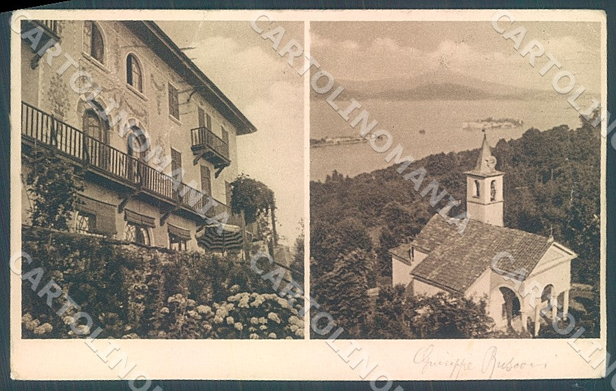Verbania Baveno Albergo Loita cartolina JK7824 – fronte