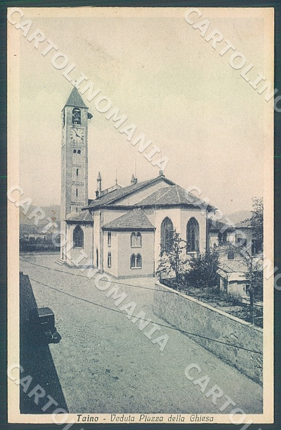 Varese Taino Piazzale della Chiesa cartolina JK7828 – fronte