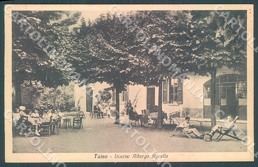 Varese Taino Albergo Agnello Interno cartolina JK7830 – fronte