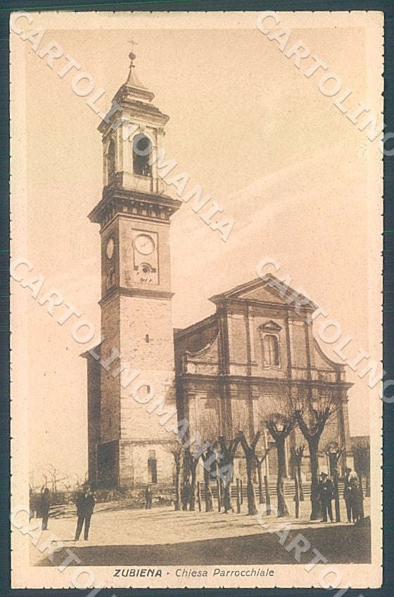 Biella Zubiena Chiesa Parrocchiale cartolina JK7833 – fronte