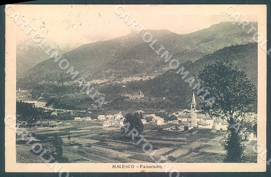 Verbania Malesco Valle Vigezzo PIEGHINE cartolina JK7840 – fronte