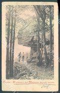 Biella Oropa Monte Mucrone PIEGA cartolina JK7844 – fronte