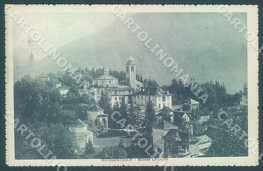 Verbania Domodossola Chiesa Monte Calvario cartolina JK7846 – fronte