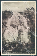 Verbania Val Formazza Cascata Toce PIEGA Foto cartolina JK7853 – fronte