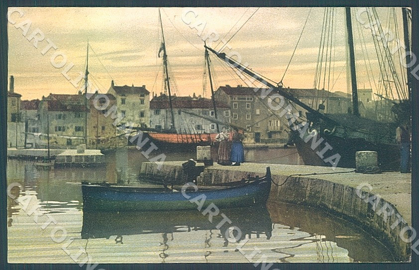 Savona? Città Molo PhotoChromie 1860 cartolina JK7876 – fronte