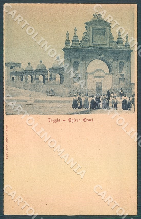 Foggia Città Chiesa Croci Lopez cartolina JK7880 – fronte