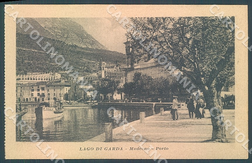 Brescia Toscolano Maderno Lago di Garda Porto cartolina JK7882 – fronte