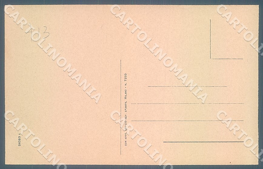 Brescia Gardone Riviera Lago di Garda PIEGA cartolina JK7883 – retro