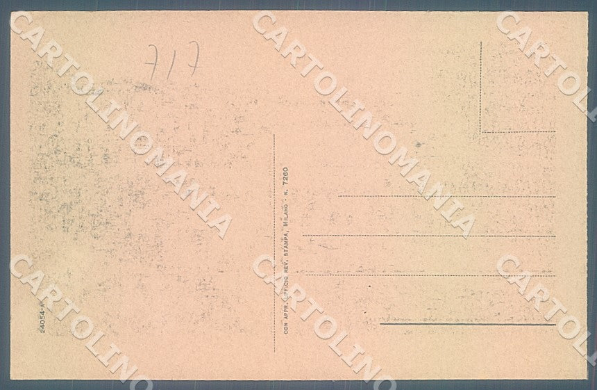 Verona Garda Rocca cartolina JK7886 – retro