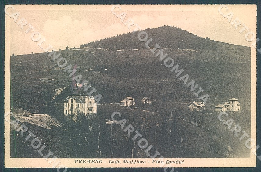 Verbania Premeno Pian Quaggè cartolina JK7890 – fronte