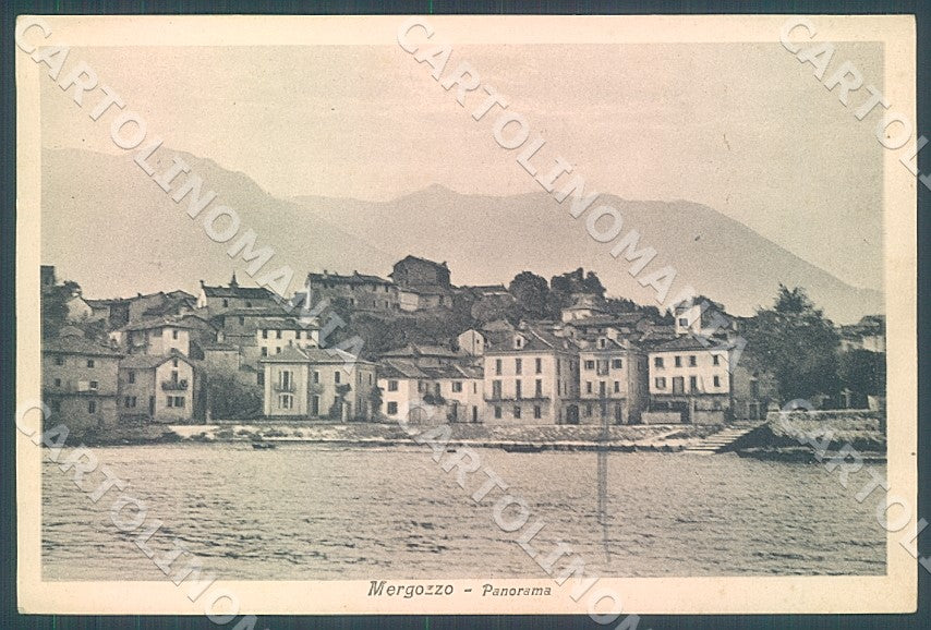 Verbania Mergozzo cartolina JK7899 – fronte