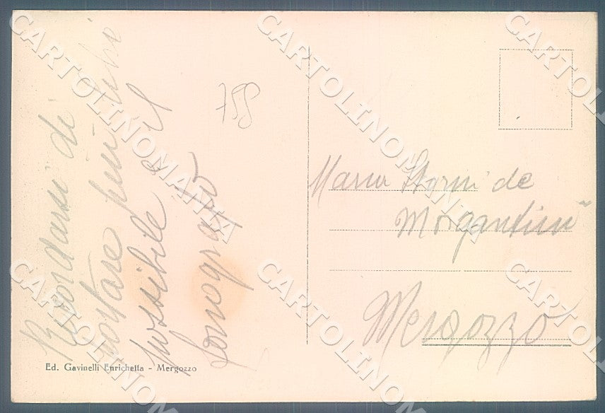 Verbania Mergozzo cartolina JK7899 – retro