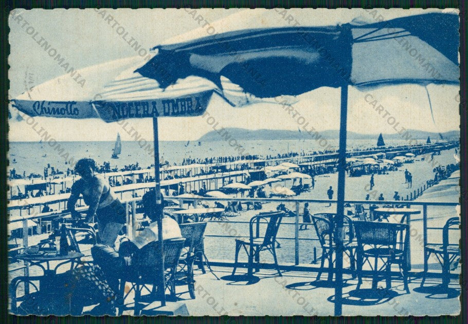 Rimini Riccione PIEGHE FG cartolina KB0029 – fronte