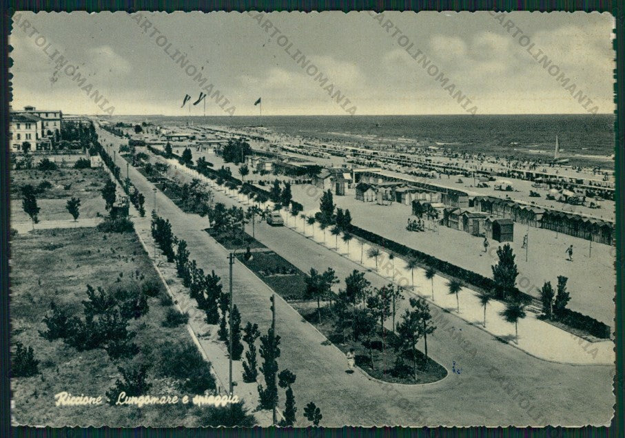 Rimini Riccione FG cartolina KB0057 – fronte