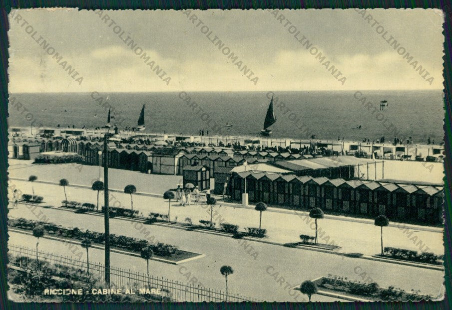 Rimini Riccione FG cartolina KB0058 – fronte