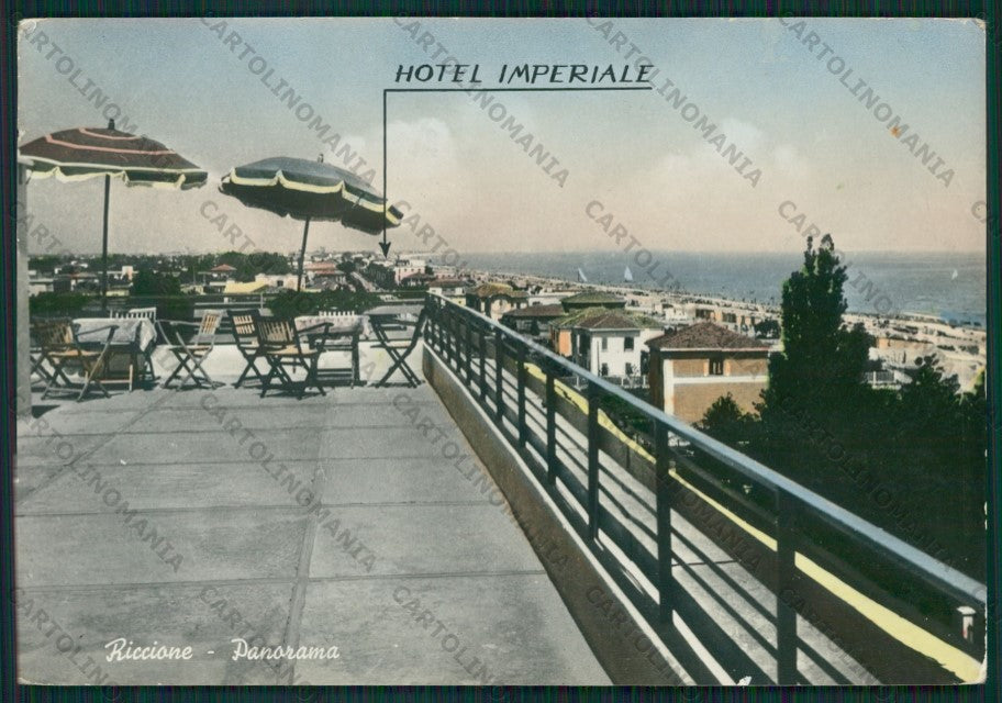 Rimini Riccione Foto FG cartolina KB0063 – fronte