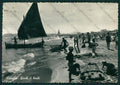 Rimini Riccione Barca FORO PIEGHE Foto FG cartolina KB0069 – fronte