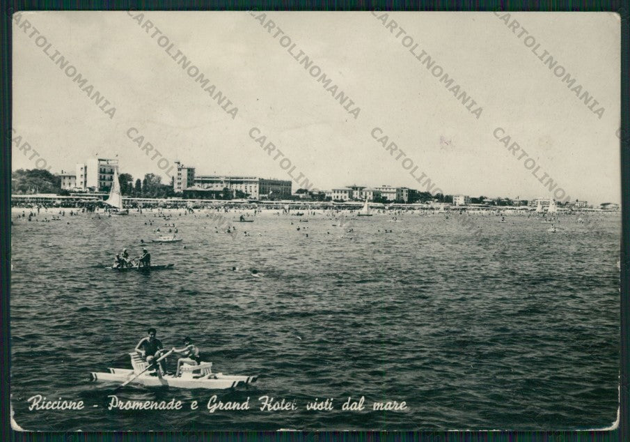 Rimini Riccione Foto FG cartolina KB0071 – fronte