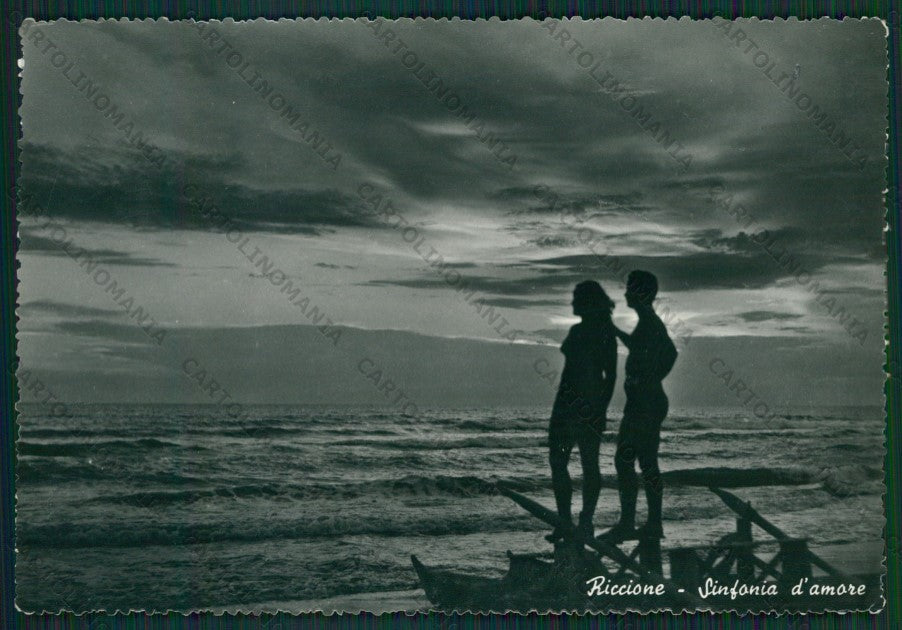 Rimini Riccione Foto FG cartolina KB0077 – fronte