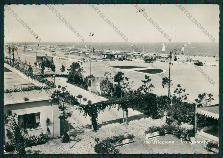 Rimini Riccione Foto FG cartolina KB0092 – fronte