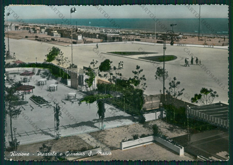 Rimini Riccione Foto FG cartolina KB0094 – fronte