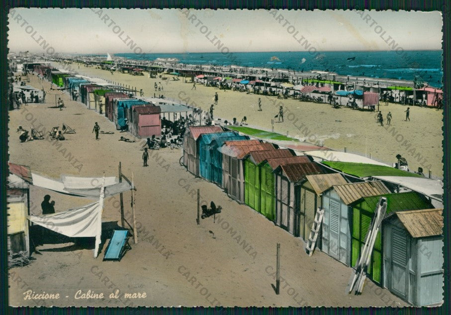 Rimini Riccione ABRASA Foto FG cartolina KB0098 – fronte