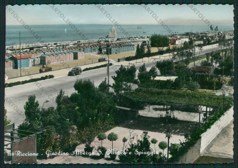 Rimini Riccione Foto FG cartolina KB0106 – fronte