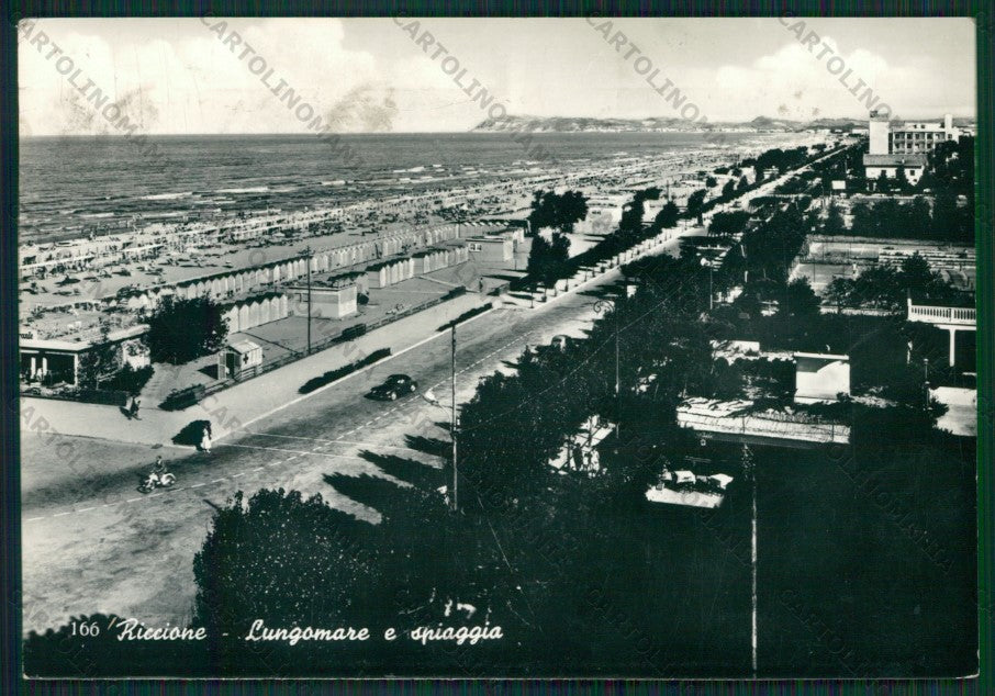 Rimini Riccione Foto FG cartolina KB0108 – fronte