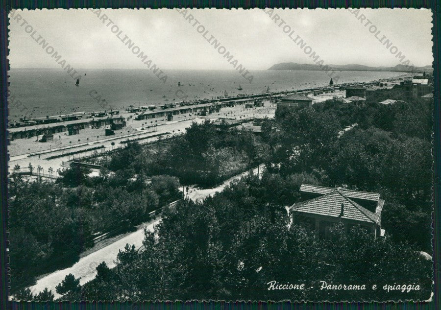 Rimini Riccione Foto FG cartolina KB0109 – fronte