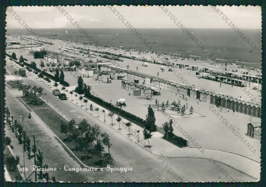 Rimini Riccione Foto FG cartolina KB0117 – fronte