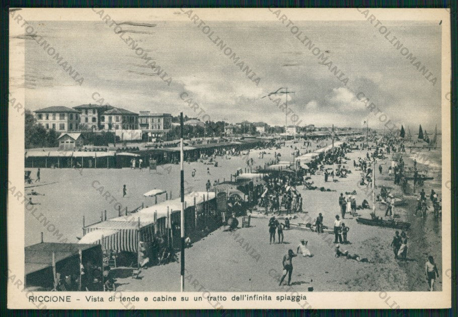 Rimini Riccione FG cartolina KB0172 – fronte