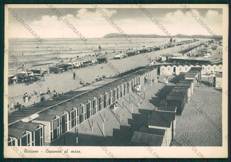 Rimini Riccione FG cartolina KB0179 – fronte