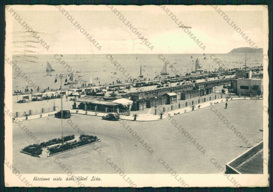 Rimini Riccione FG cartolina KB0184 – fronte