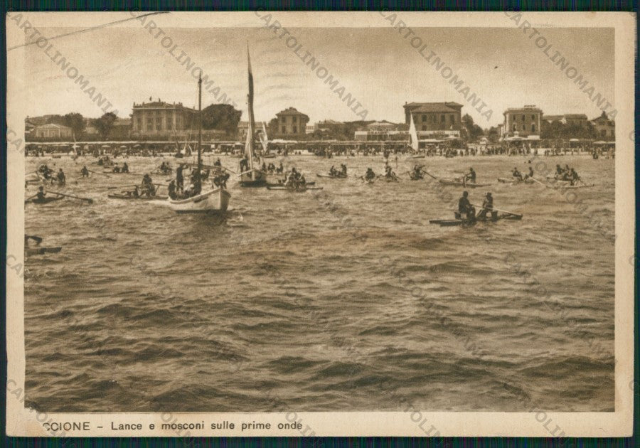 Rimini Riccione ABRASA FG cartolina KB0192 – fronte