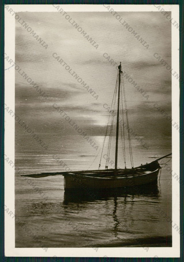 Rimini Riccione Barca Foto FG cartolina KB0218 – fronte