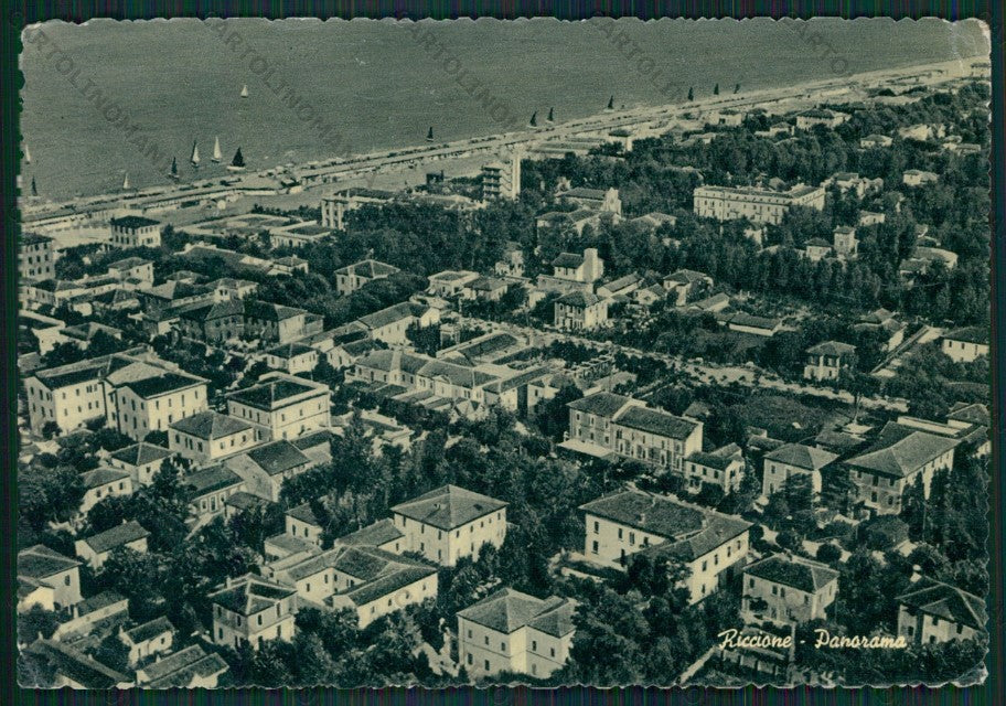 Rimini Riccione FG cartolina KB0259 – fronte