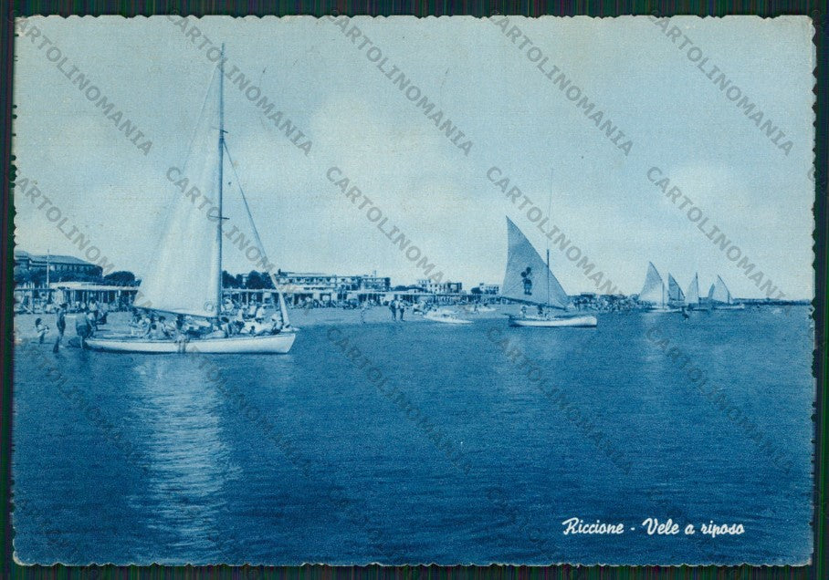 Rimini Riccione FG cartolina KB0292 – fronte
