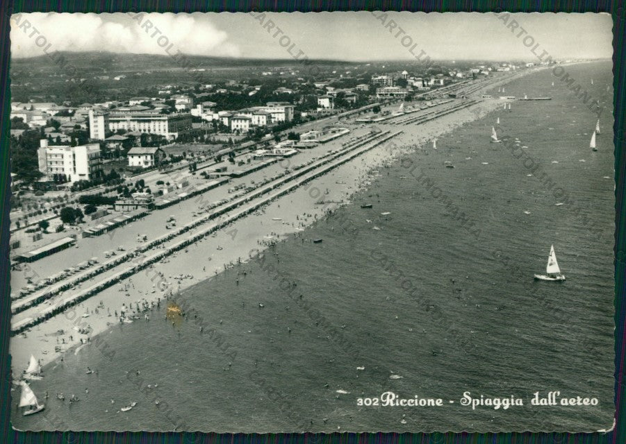 Rimini Riccione Foto FG cartolina KB0321 – fronte
