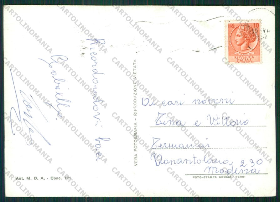 Rimini Riccione Foto FG cartolina KB0325 – retro