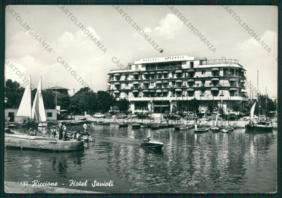 Rimini Riccione Foto FG cartolina KB0339 – fronte