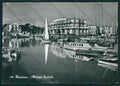 Rimini Riccione Barche Foto FG cartolina KB0340 – fronte
