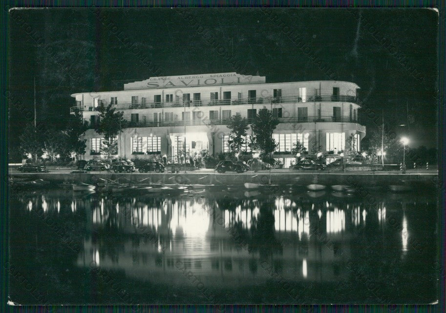 Rimini Riccione Auto Foto FG cartolina KB0345 – fronte