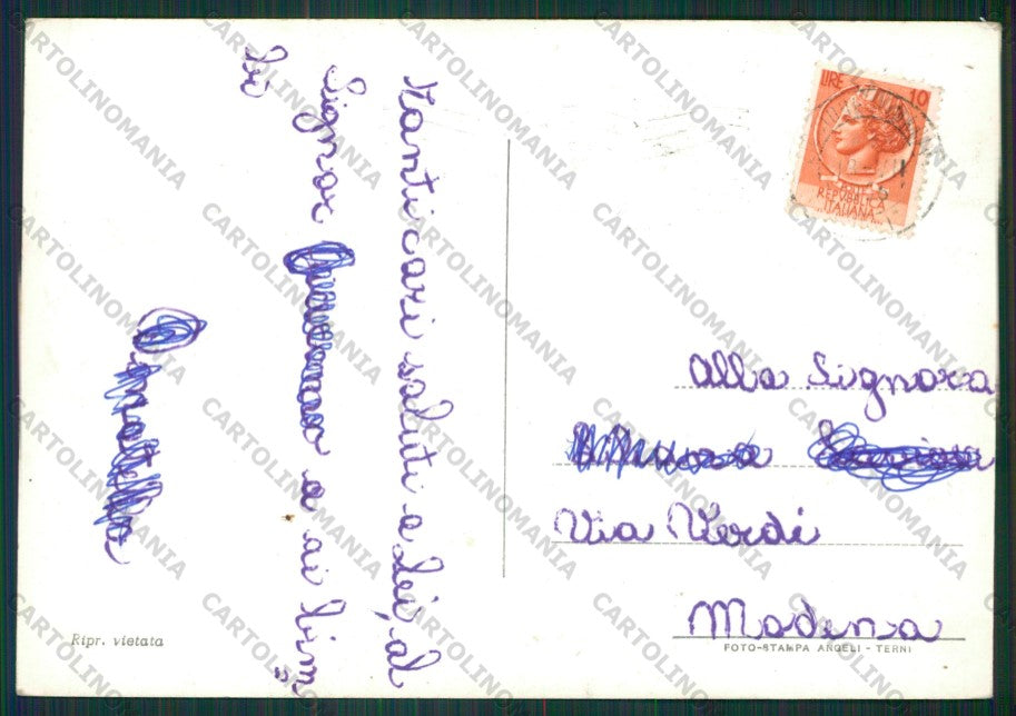 Rimini Riccione Foto FG cartolina KB0346 – retro