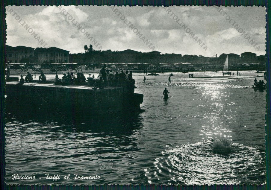 Rimini Riccione Foto FG cartolina KB0352 – fronte