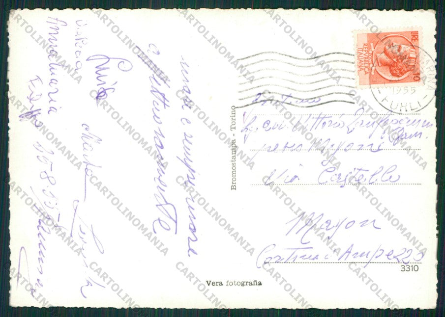 Rimini Riccione Barche Foto FG cartolina KB0358 – retro