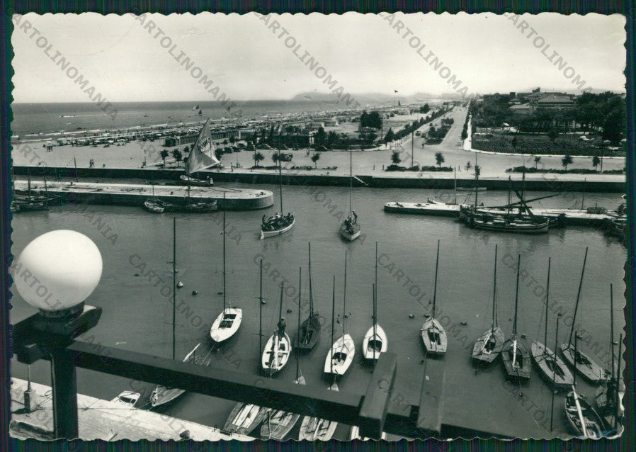 Rimini Riccione Barche Foto FG cartolina KB0365 – fronte