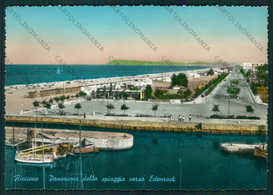 Rimini Riccione Foto FG cartolina KB0366 – fronte