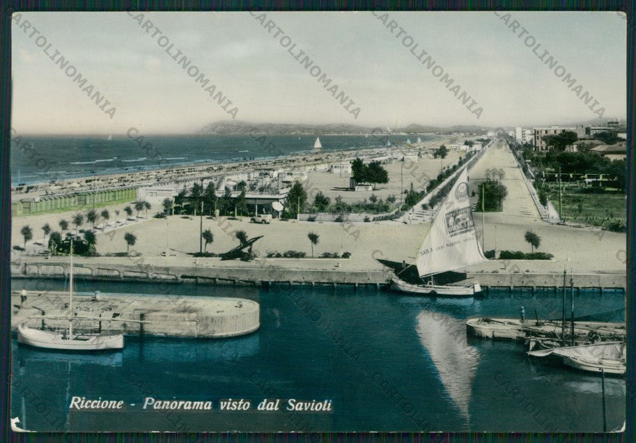 Rimini Riccione Foto FG cartolina KB0367 – fronte