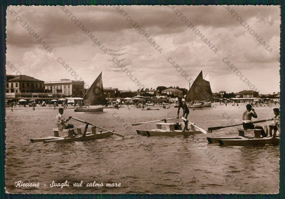 Rimini Riccione Foto FG cartolina KB0381 – fronte