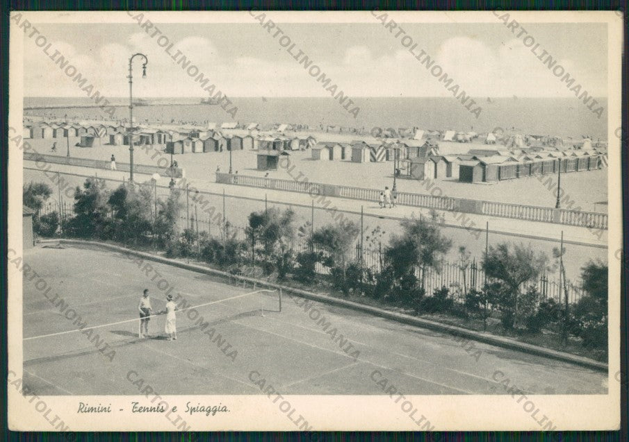 Rimini Città Tennis FG cartolina KB0390 – fronte